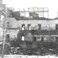 Разрушения госпиталя в годы Великой Отечественной войны 1941-1945 гг. Музей Кронштадтского госпиталя