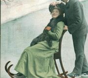 Новогодняя открытка 1901-1910 гг.