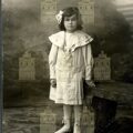 Детский портрет Марининой Н.В, жительницы Кронштадта. 1908-1911 гг.