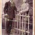 А.Г. Гаврилов с братом Иваном. 1917 г.